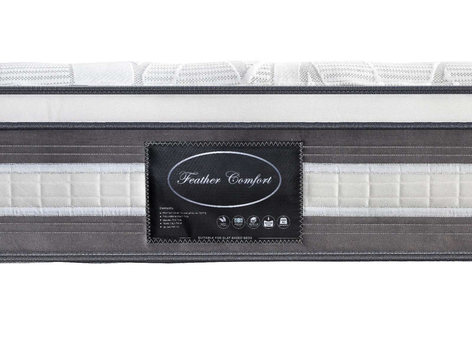 Premium Euro Top Pocket Spring Mattress - image5