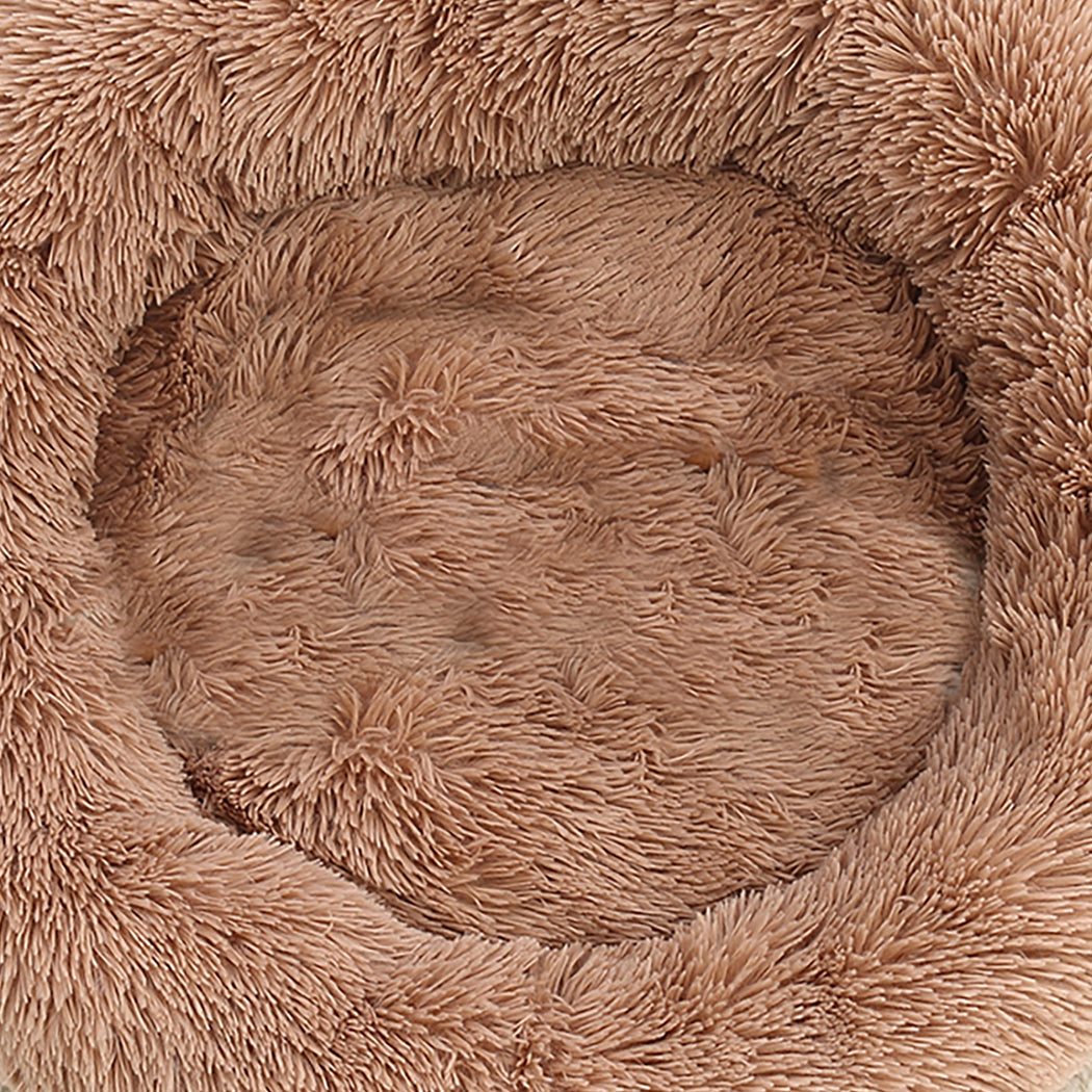 Pet Bed Mattress Dog Beds Bedding Cat Pad Mat Cushion Winter L Brown - image7