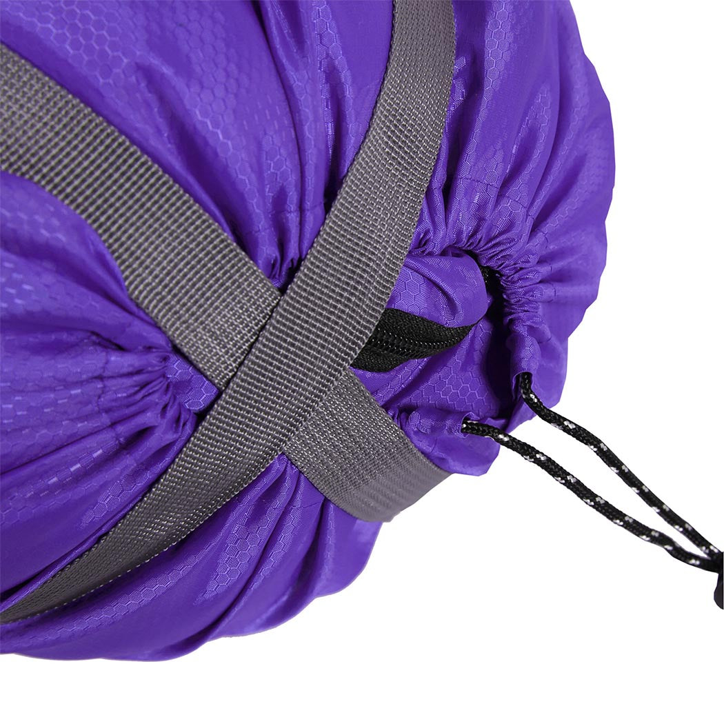 Mountview -20å¡C Outdoor Camping Thermal Sleeping Bag Envelope Tent Hiking Purple - image7
