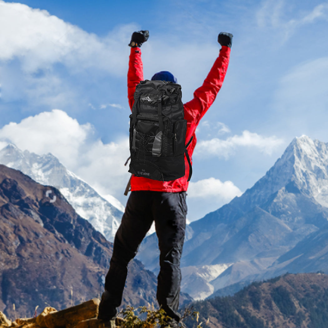 Military Backpack Tactical Hiking Camping Bag Rucksack Outdoor Trekking Travel - image8