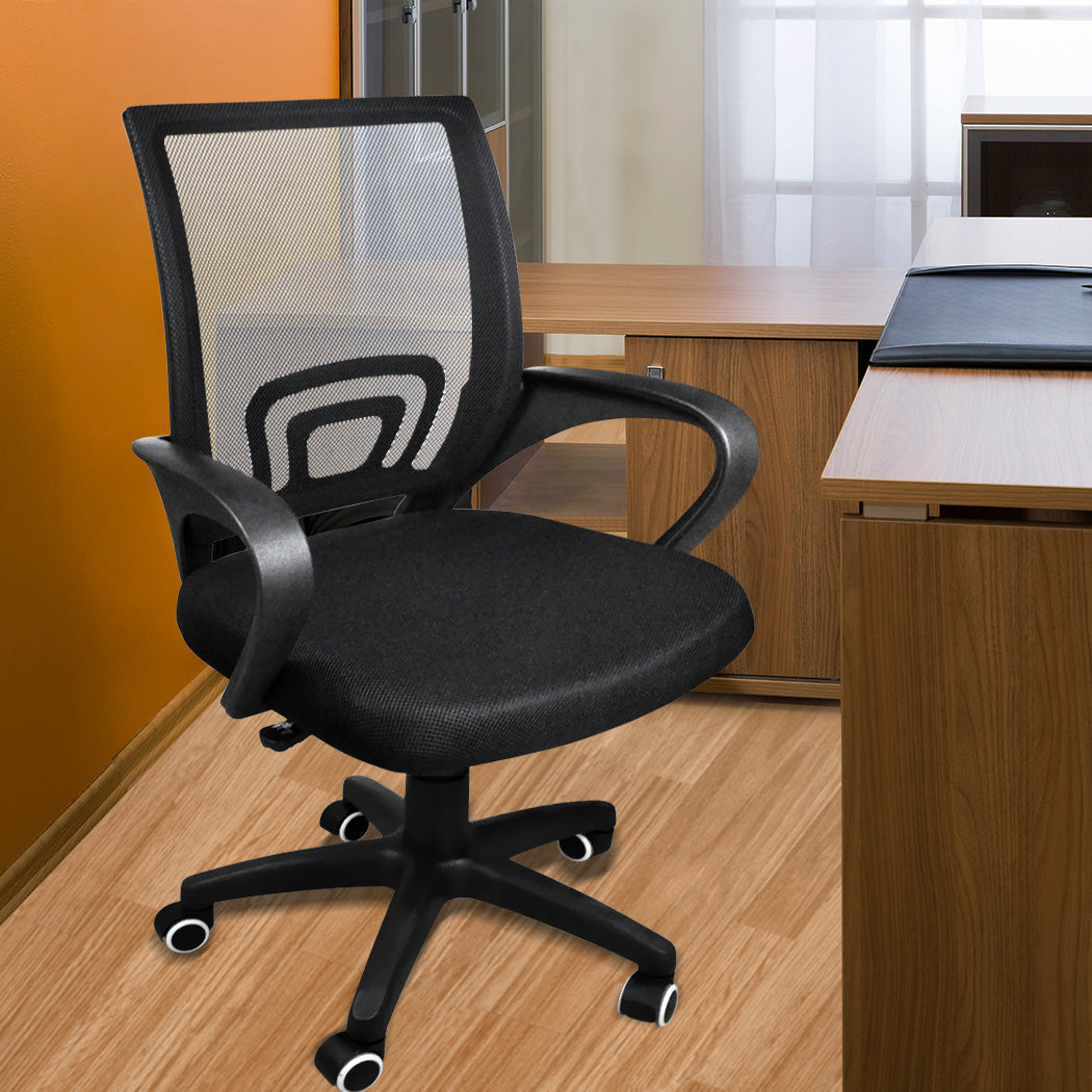 Office Chair Mesh Gaming Computer Chairs Executive Seating Armchair Wheels Seat - image8