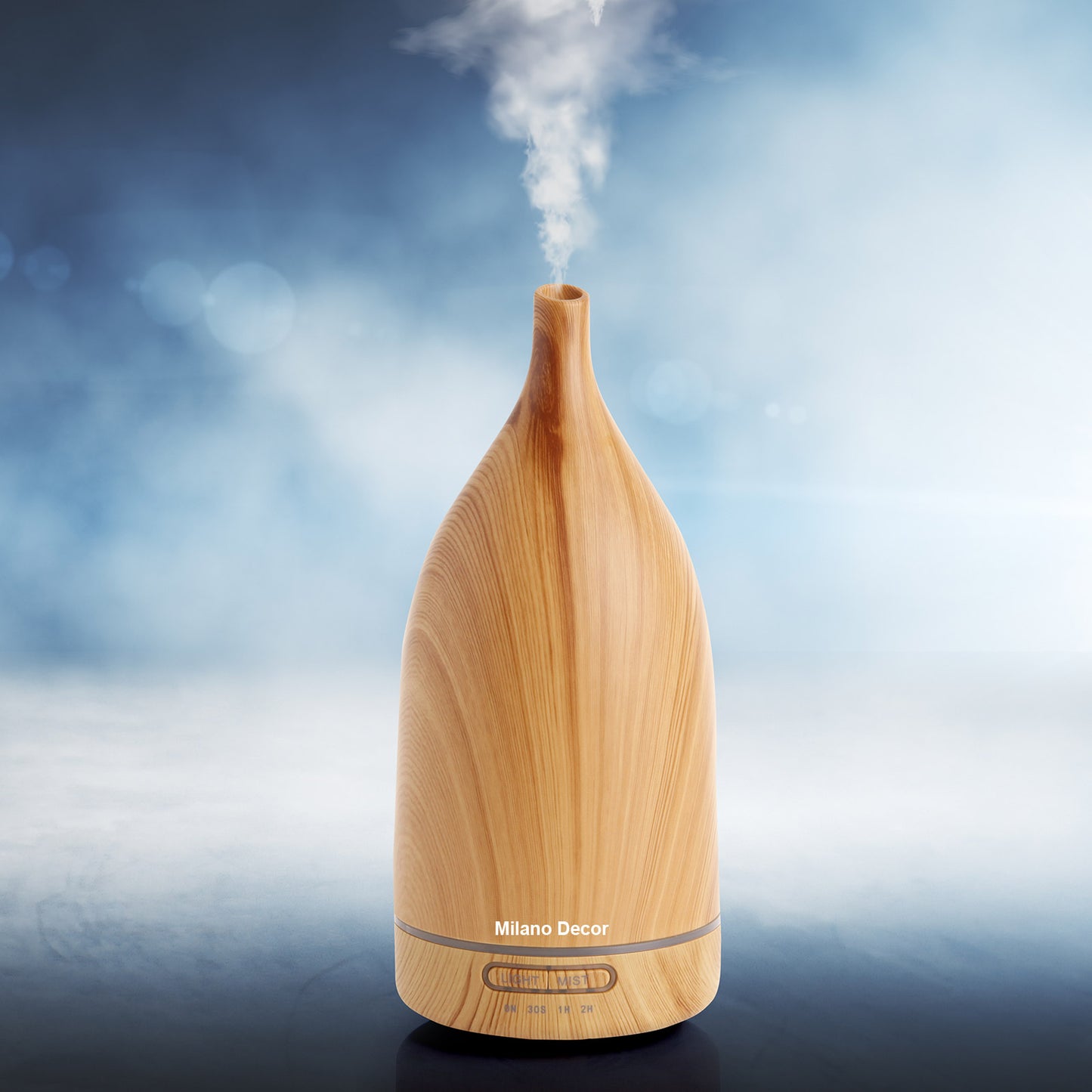 Milano Decor 100ml Ultrasonic Aroma Diffuser - Light Wood - image3