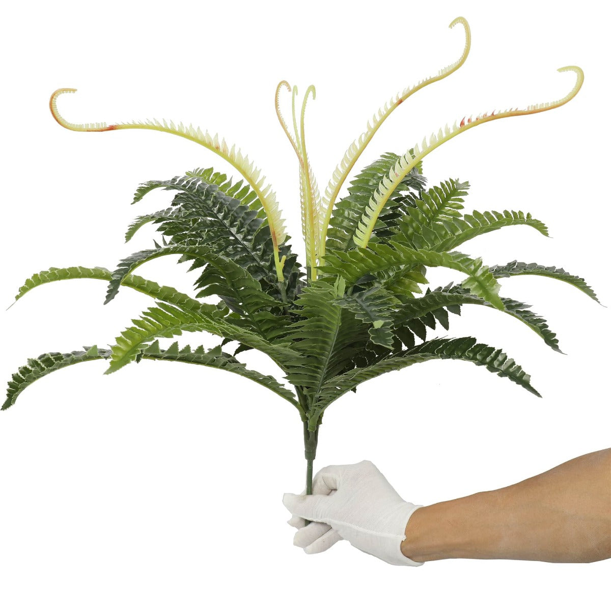 Artificial Dark Green Boston Fern 60cm - image3