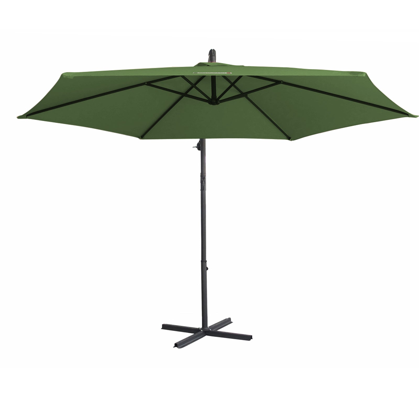 Milano Outdoor - Outdoor 3 Meter Hanging and Folding Umbrella - Green - image4