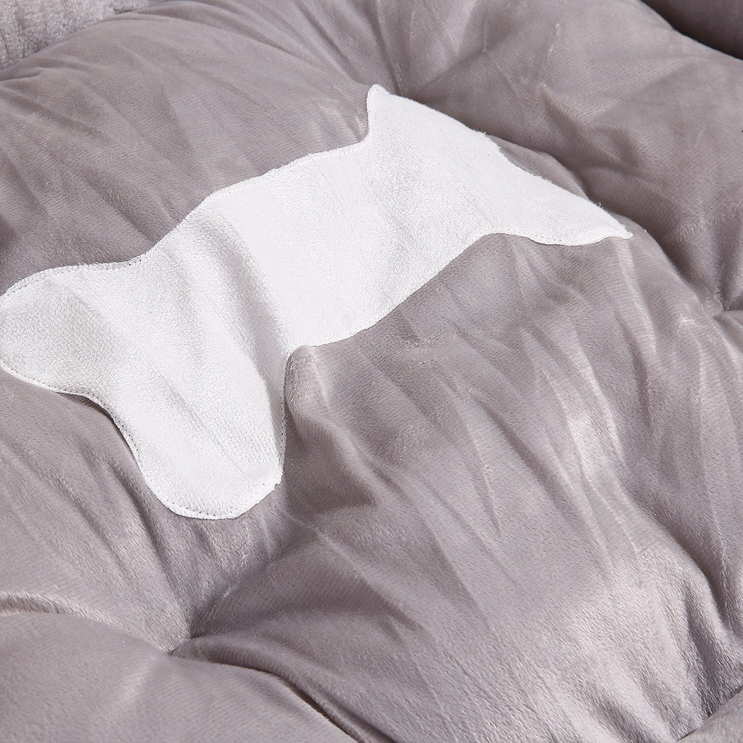 Pet Bed Dog Beds Bedding Mattress Mat Cushion Soft Pad Pads Mats L Black - image5