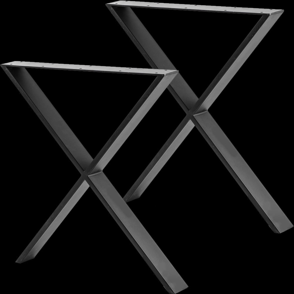 X Shaped Table Bench Desk Legs Retro Industrial Design Fully Welded - image10