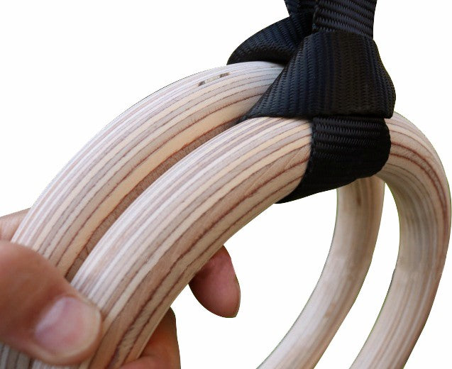 Birch Wood Gymnastic Rings - image4