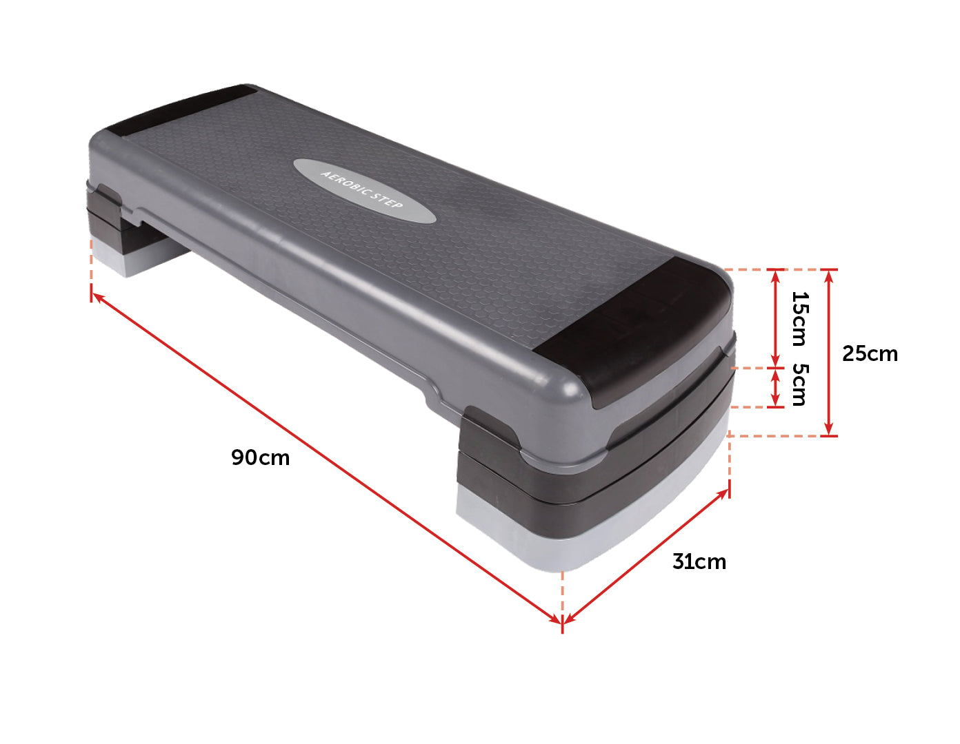 Adjustable Aerobic Step Gym Exercise Fitness Workout - image2