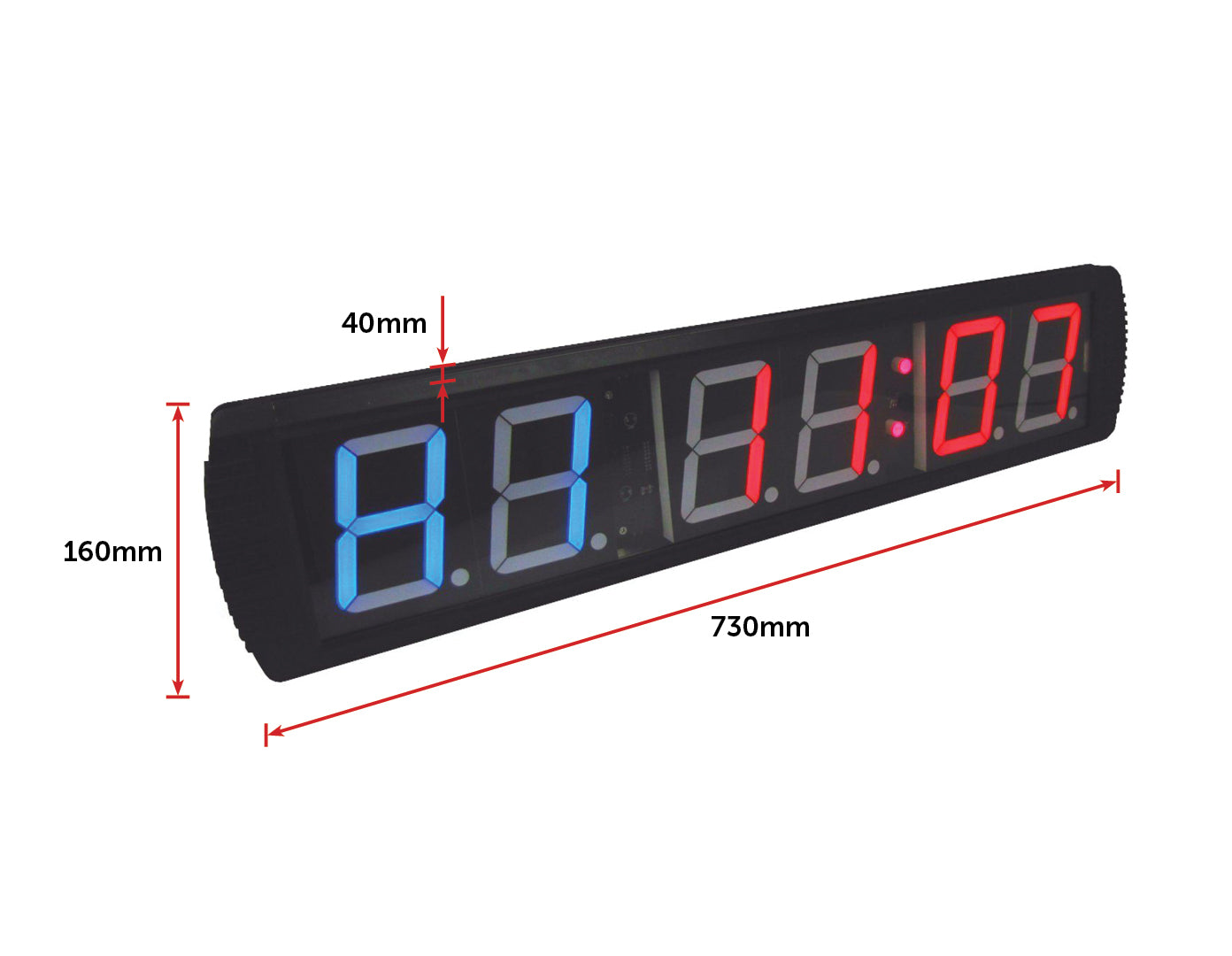 6 Digit Digital Timer Interval Fitness Clock - image2