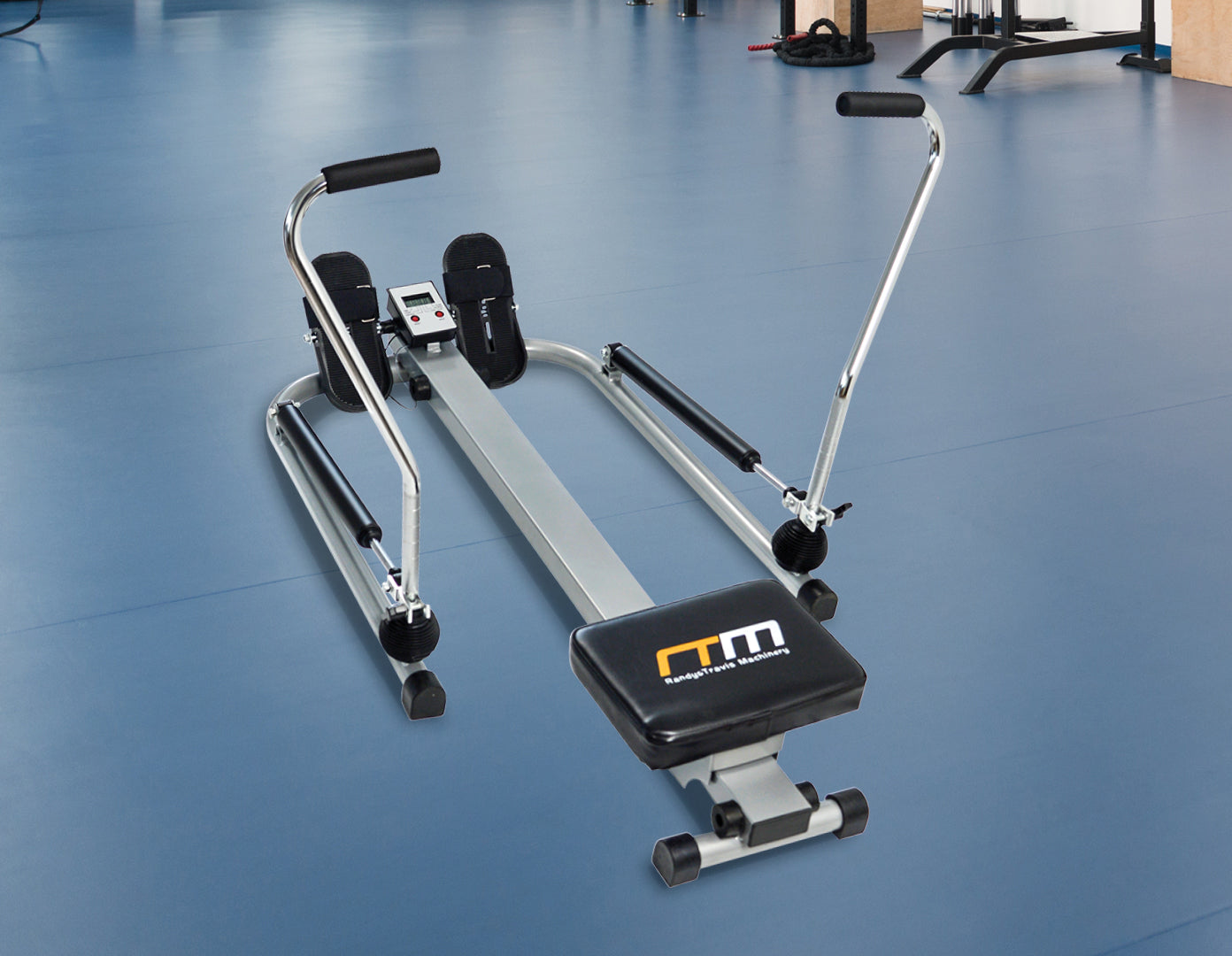 Rowing Machine Rower Exercise Fitness Gym - image6