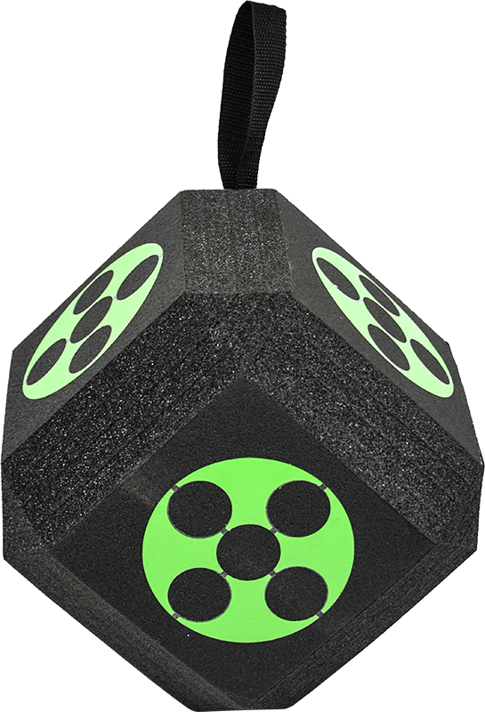 Archery 3D Dice Target Cube Reusable 18 Sides 23CM Self Healing XPE Foam Target - image4