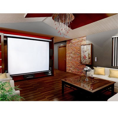 120" Electric Motorised Projector Screen TV +Remote - image2