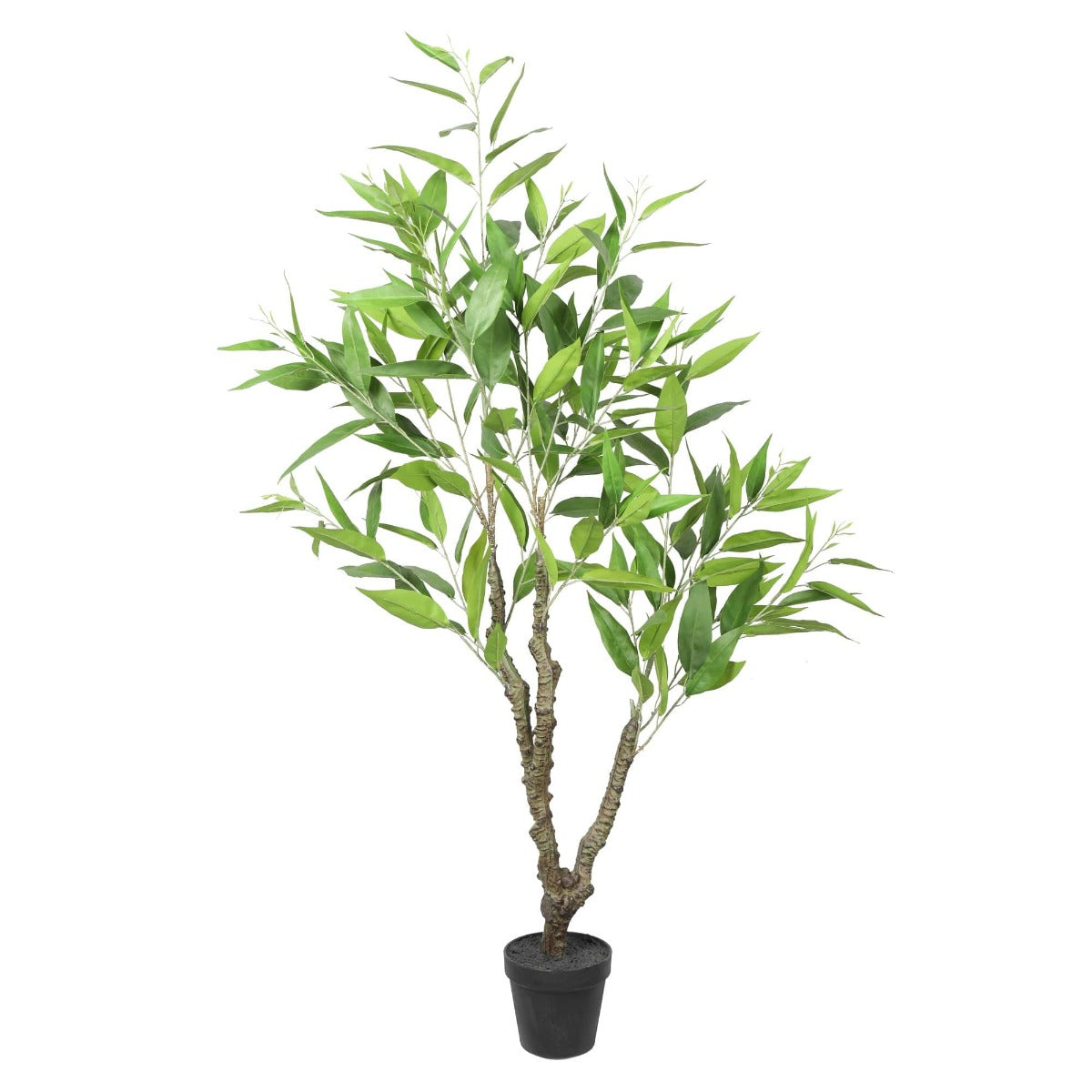 Potted Artificial Eucalyptus Tree (White Box Eucalyptus Albens) 120cm - image1