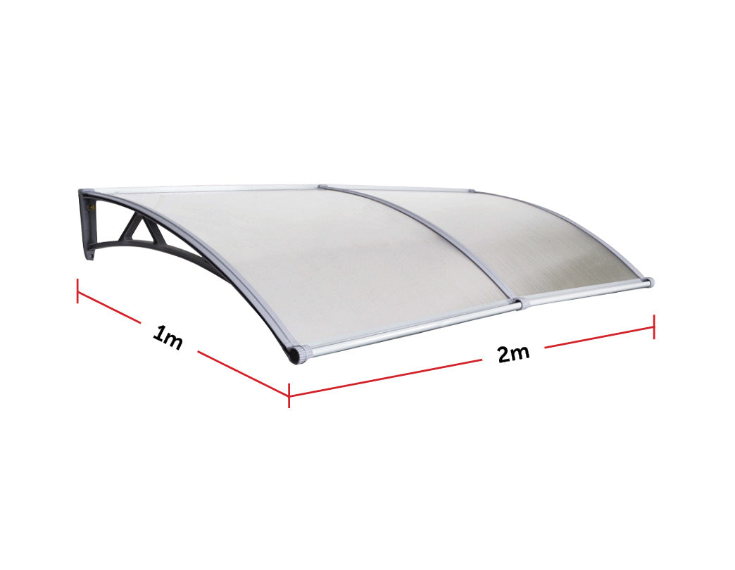 DIY Outdoor Awning Cover 1mx2m with Rain Gutter - image5