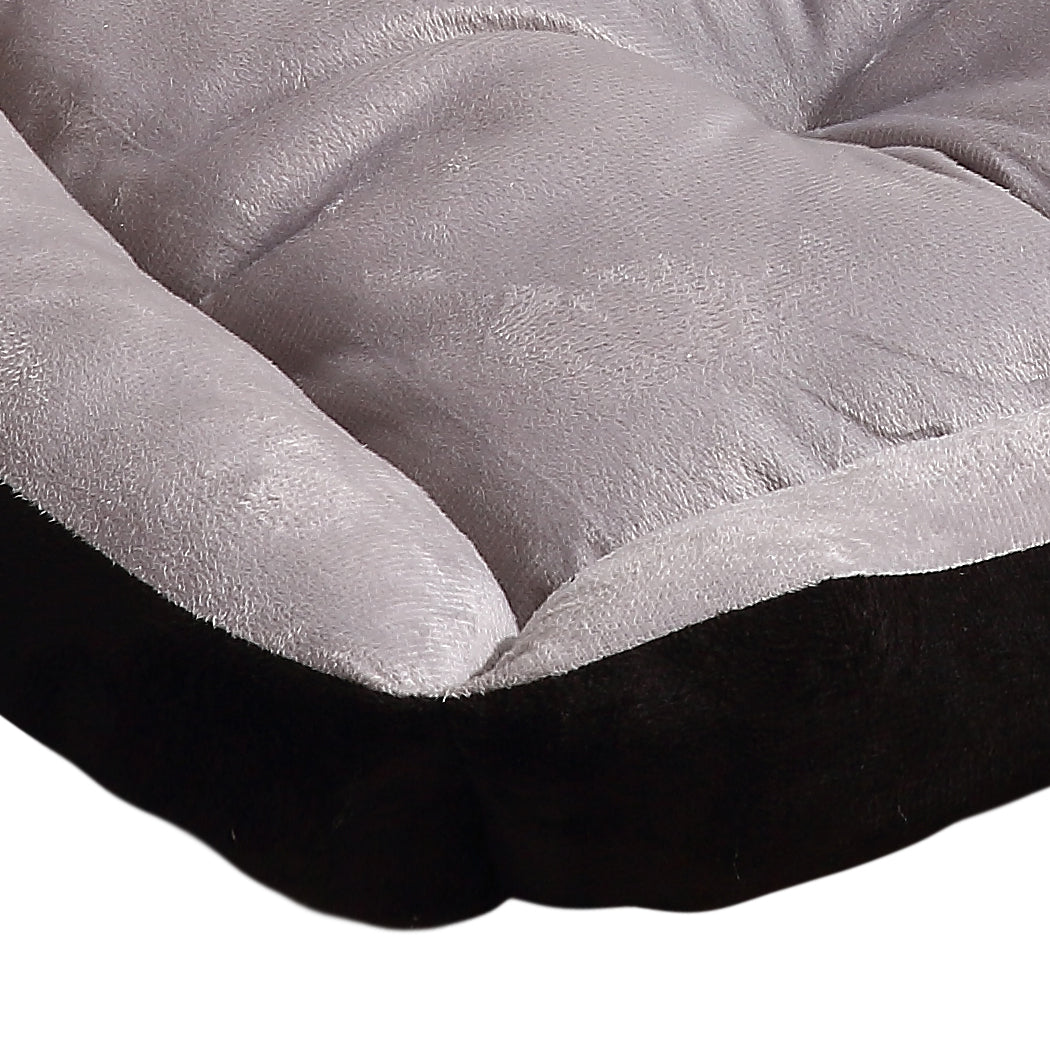 Pet Bed Dog Beds Bedding Mattress Mat Cushion Soft Pad Pads Mats L Black - image7