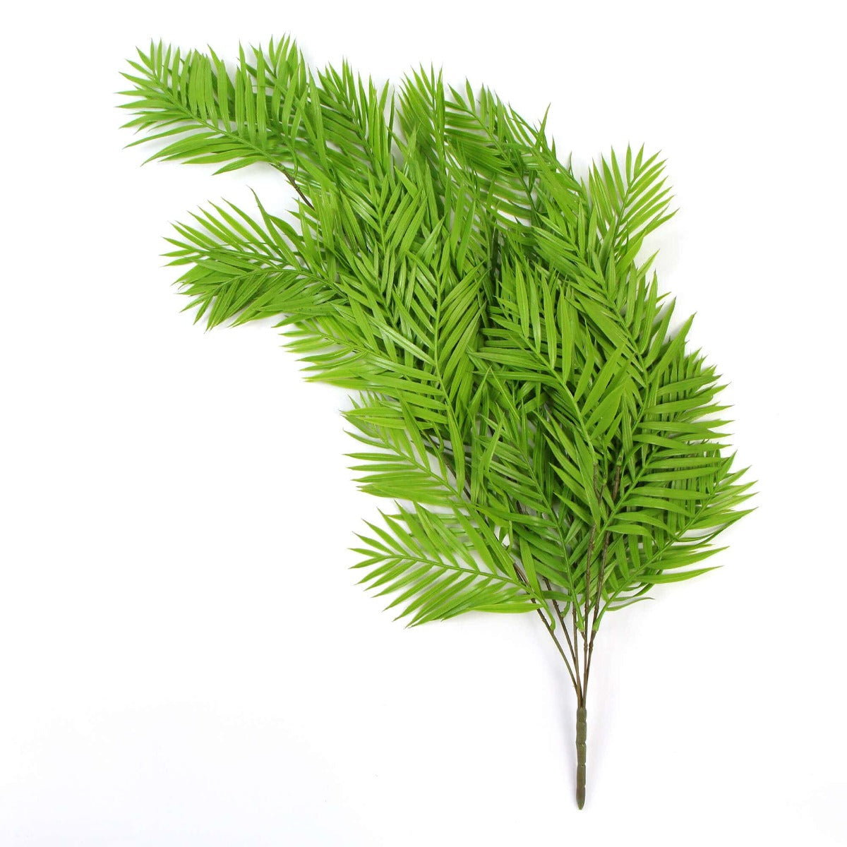 Hanging Fresh Green Bamboo Leaf Fern UV Resistant 80cm - image1