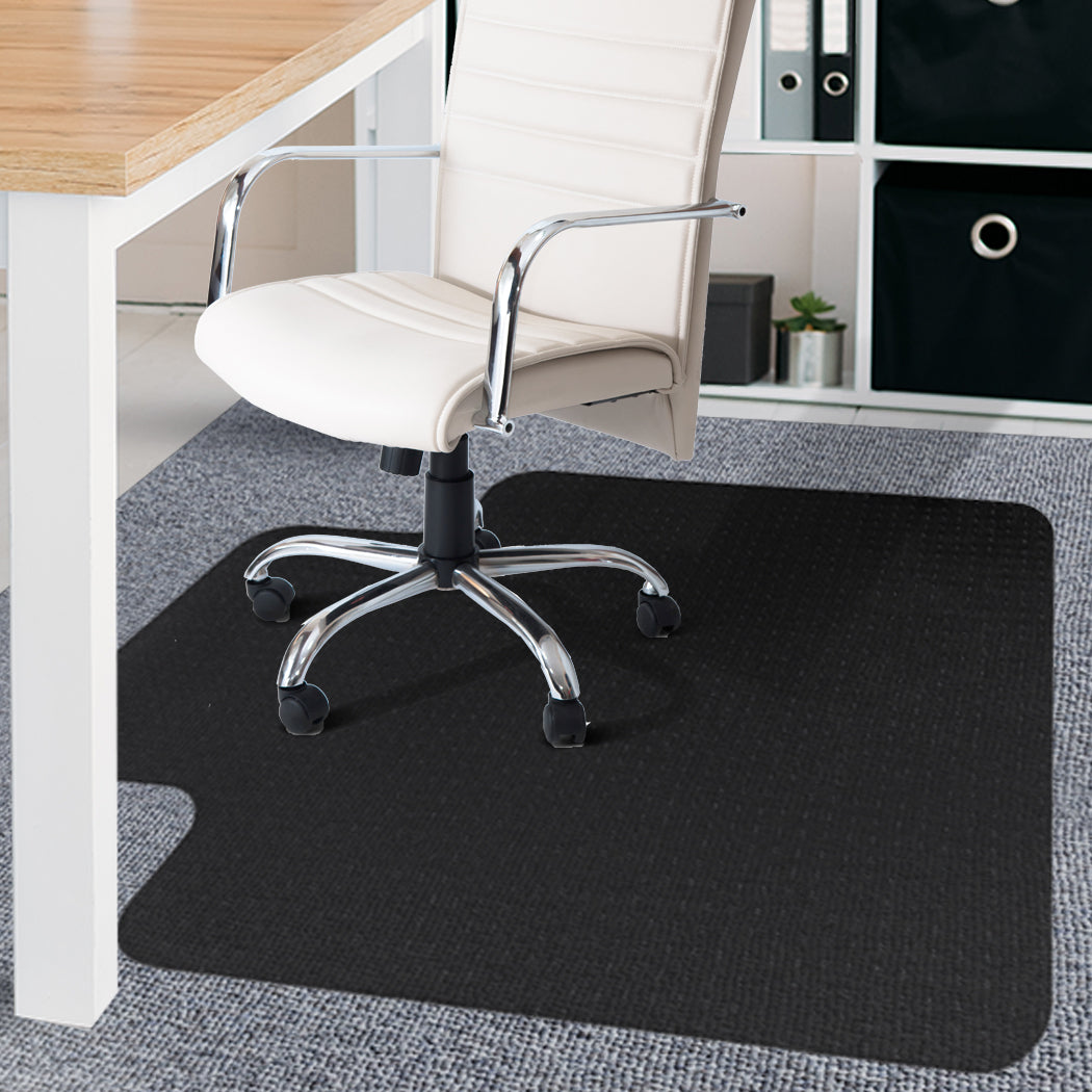 Chair Mat Carpet Hard Floor Protectors PVC Home Office Room Computer Work Mats Black - image8