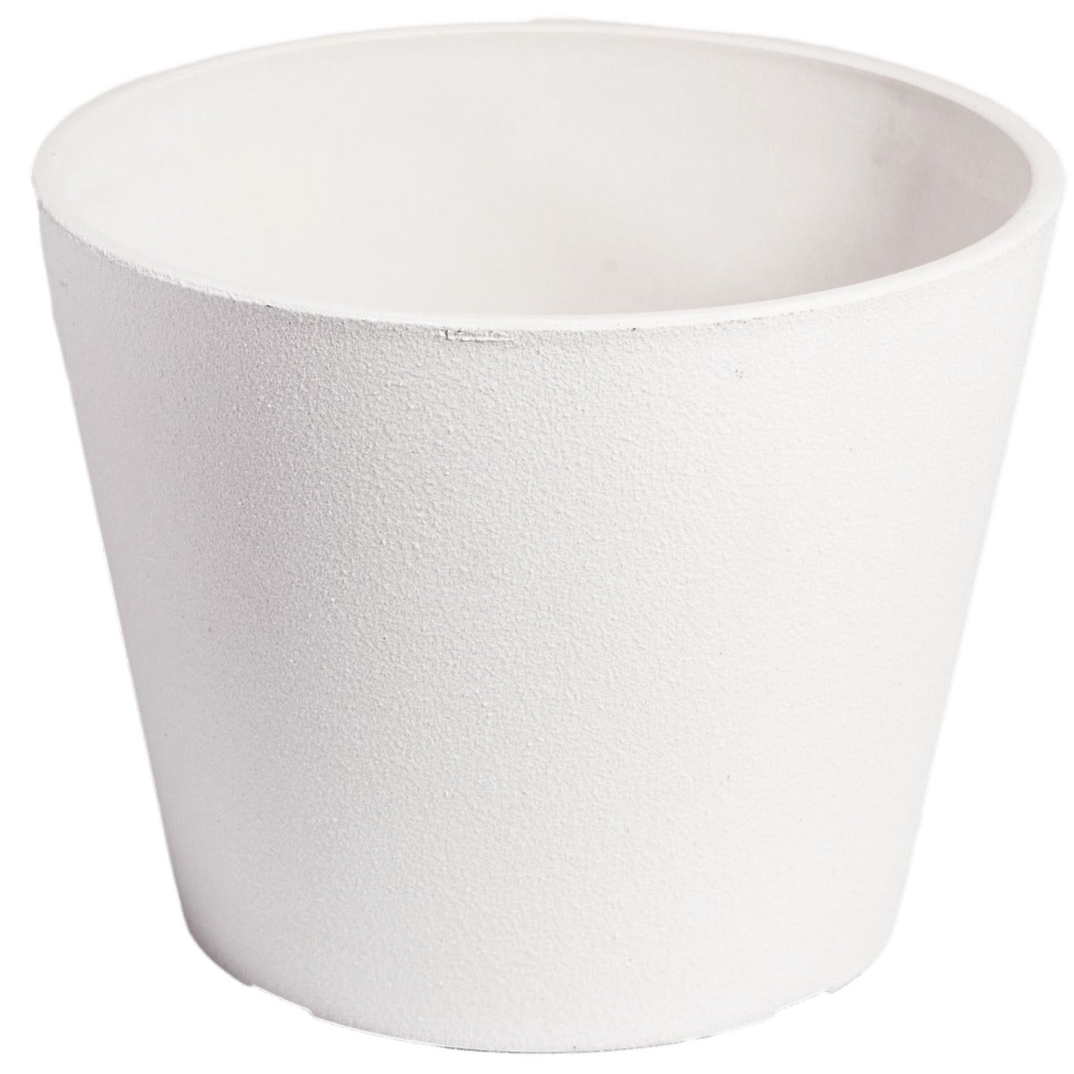 Rendered White Planter Pot 25cm - image1