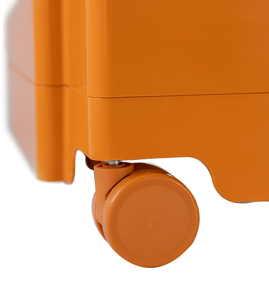 Replica Boby Trolley Storage Bedside Table Mobile Cart 3 Tier Orange - image4