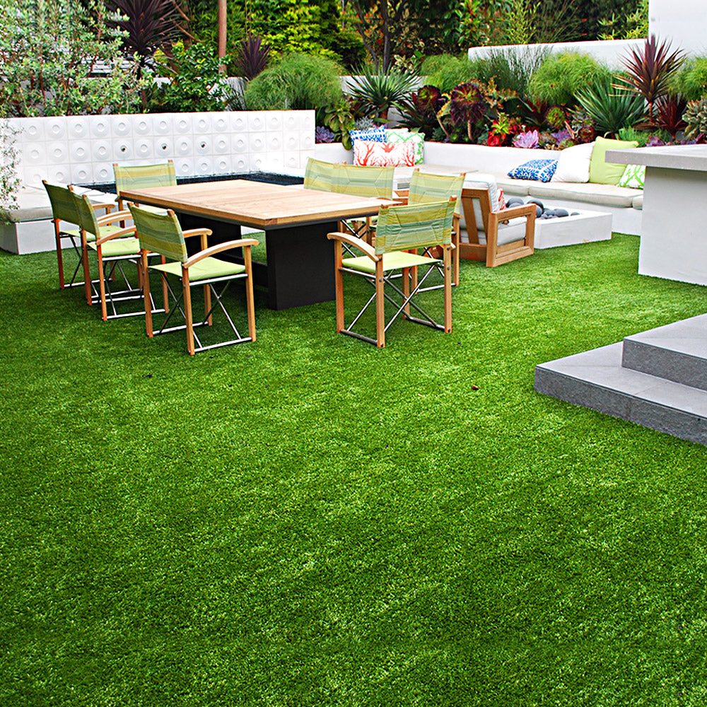 Synthetic 20mm  0.95mx10m 9.5sqm Grass Fake Turf 4-coloured Plants Plastic Lawn - image7