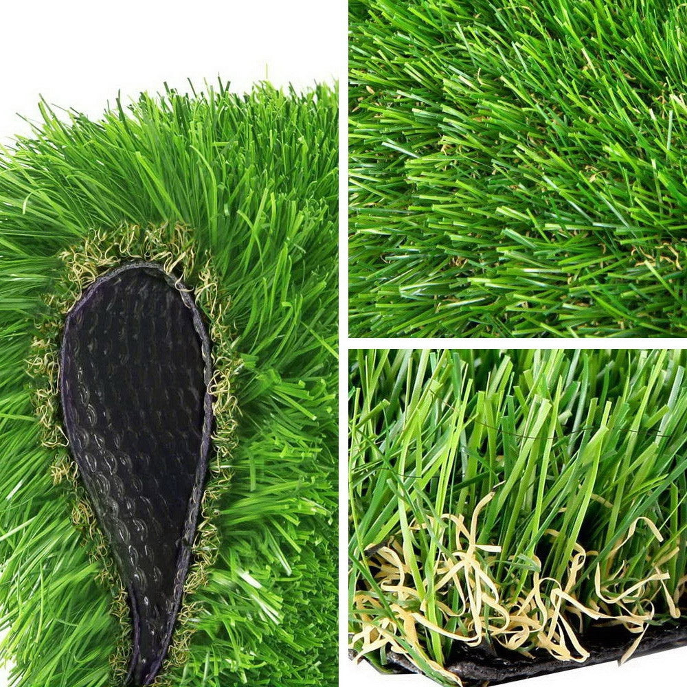 Primeturf Synthetic Grass Fake 2mx 5m Turf Plastic Plant Lawn 20mm - image6