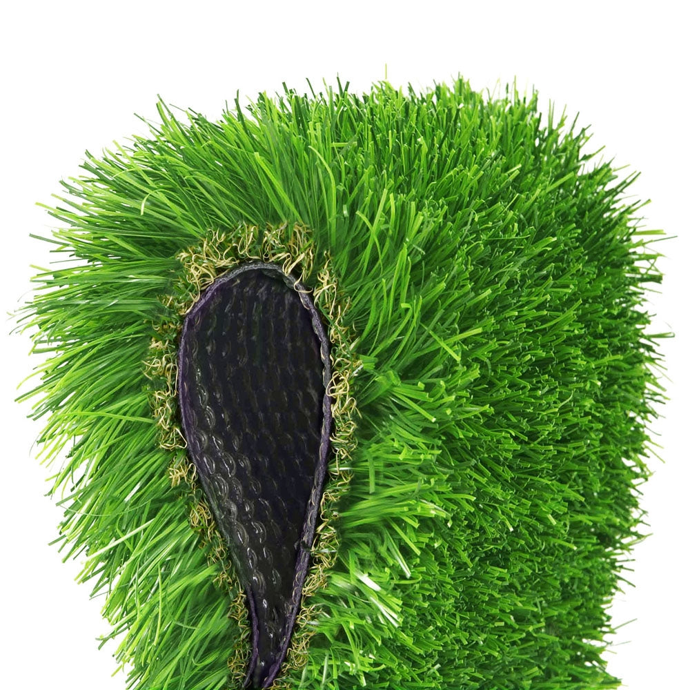 Synthetic 30mm  0.95mx10m 9.5sqm Grass Fake Turf 4-coloured Plants Plastic Lawn - image5