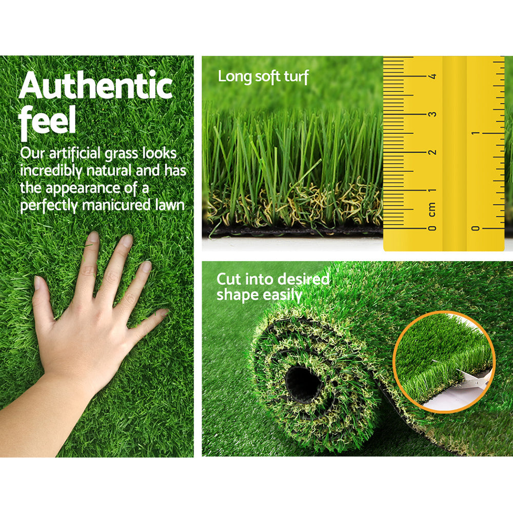 Primeturf Artificial Grass Synthetic 60 SQM Fake Lawn 30mm 2X5M - image3