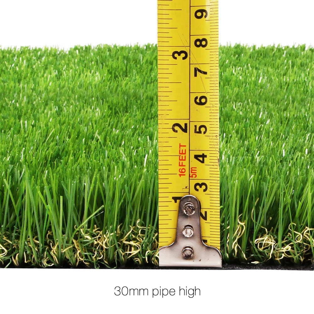 Synthetic 30mm  0.95mx20m 19sqm Grass Fake Turf 4-coloured Plants Plastic Lawn - image2