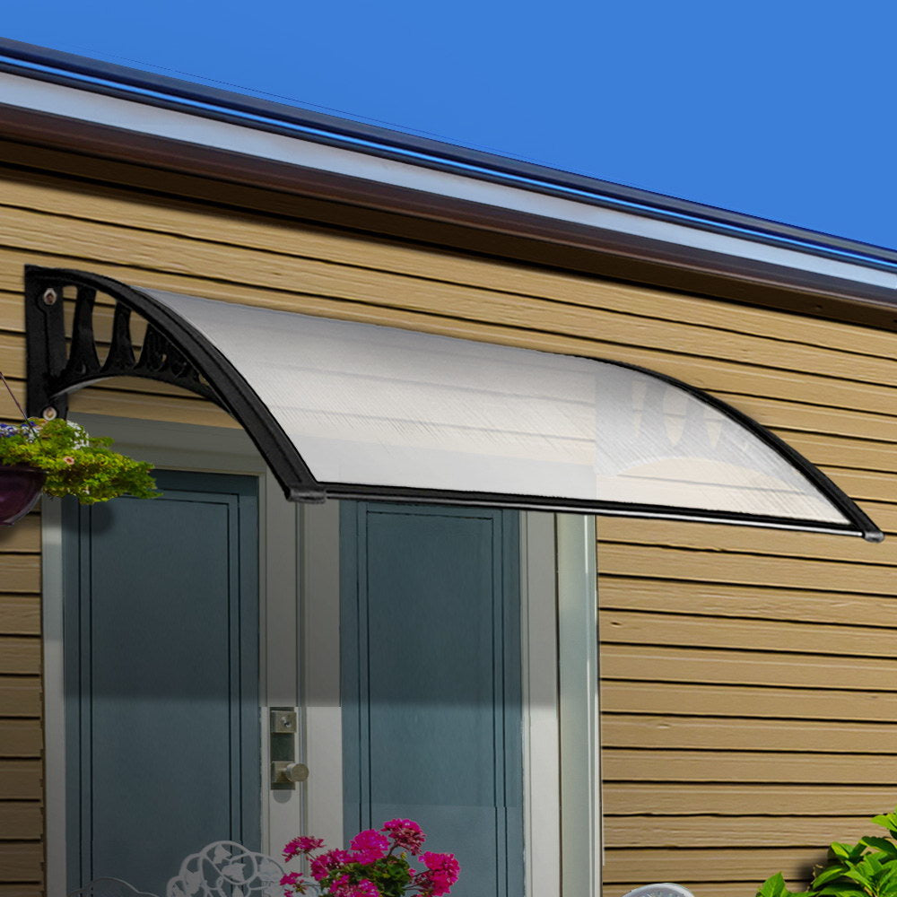 1X1.2M Window Door Awning Canopy Rain Cover Sun Shield - image7