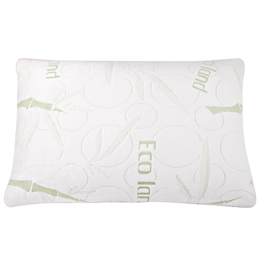 Bedding Set of 2 Bamboo Pillow with Memory Foam - image3