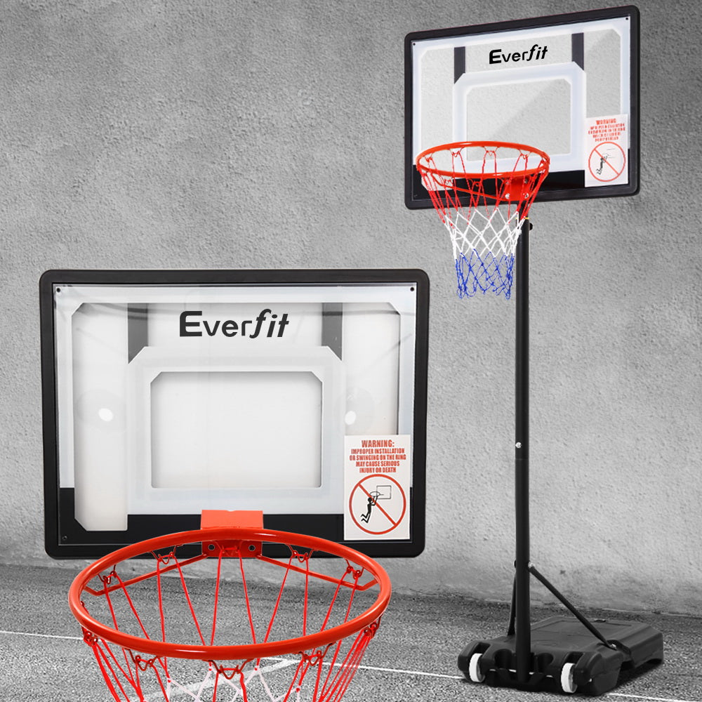 Adjustable Portable Basketball Stand Hoop System Rim - image7