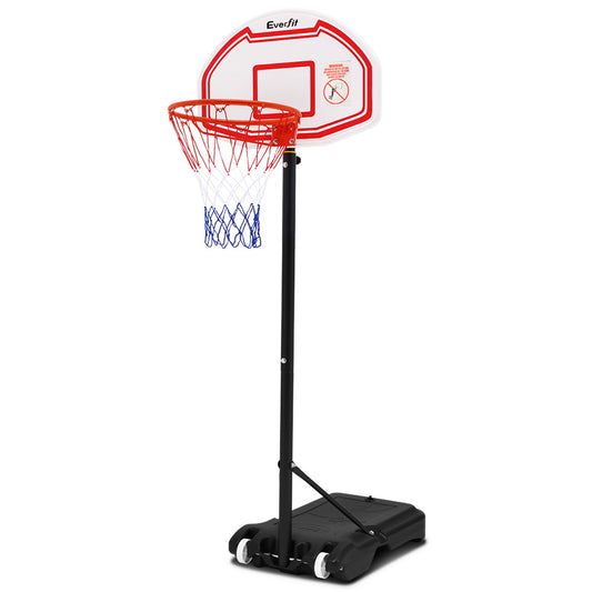 Pro Portable Basketball Stand System Hoop Height Adjustable Net Ring - image1