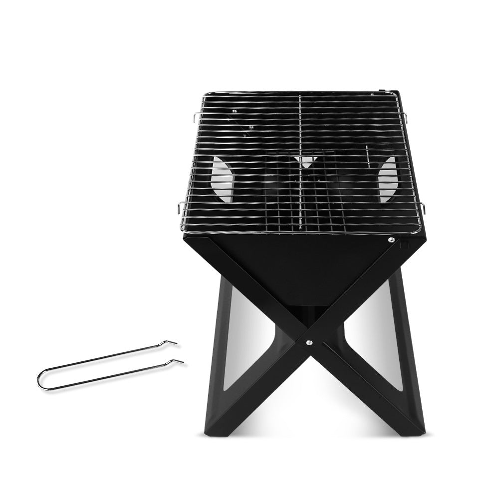 Grillz Notebook Portable Charcoal BBQ Grill - image3