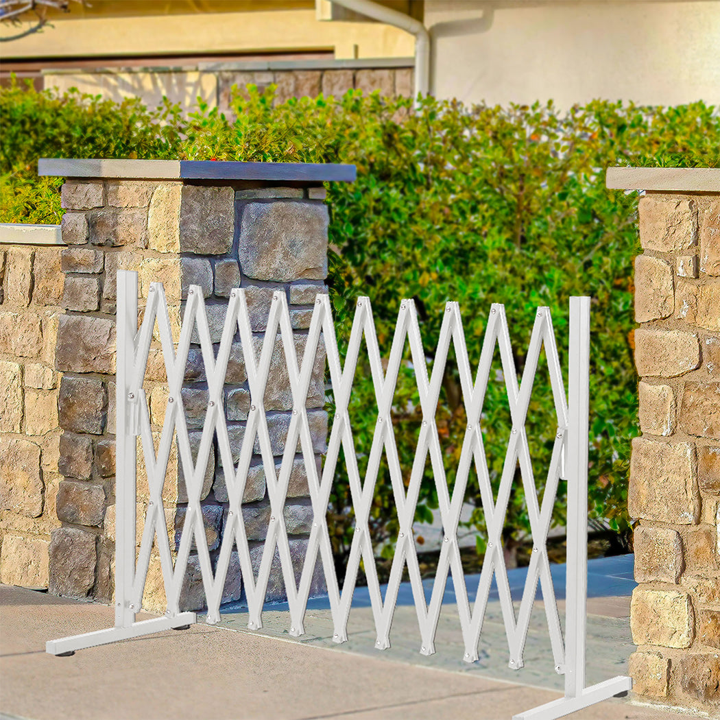 Garden Gate Security Pet Baby Fence Barrier Safety Aluminum Indoor Outdoor - image16