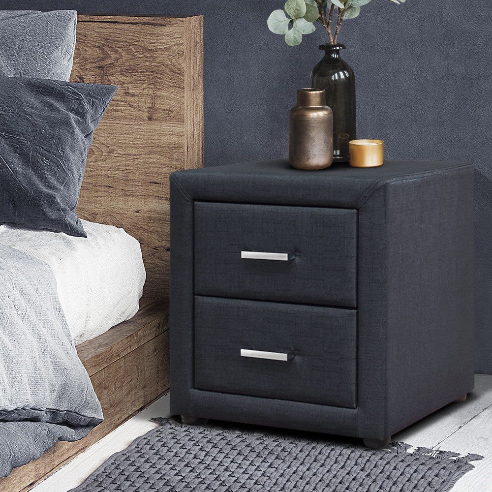 Moda Bedside table - Charcoal - image7