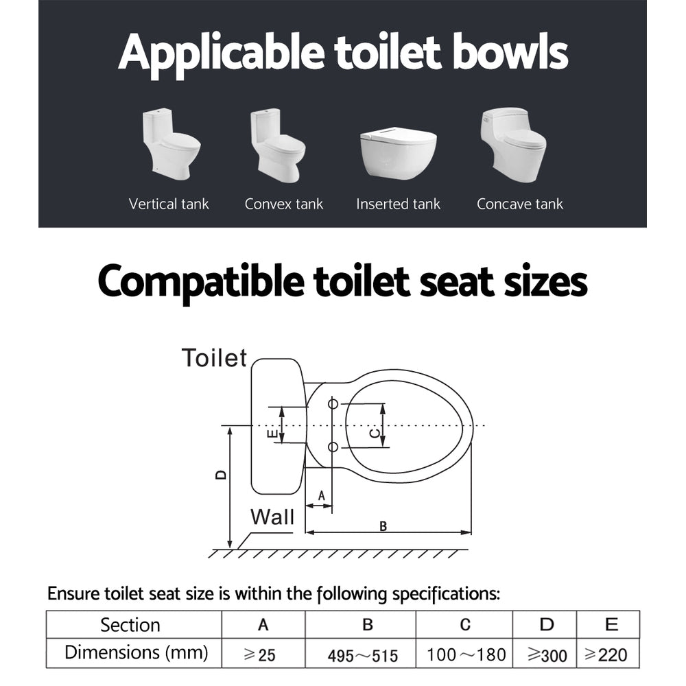 Bidet Electric Toilet Seat Cover Electronic Seats Paper Saving Auto Smart Wash - image7