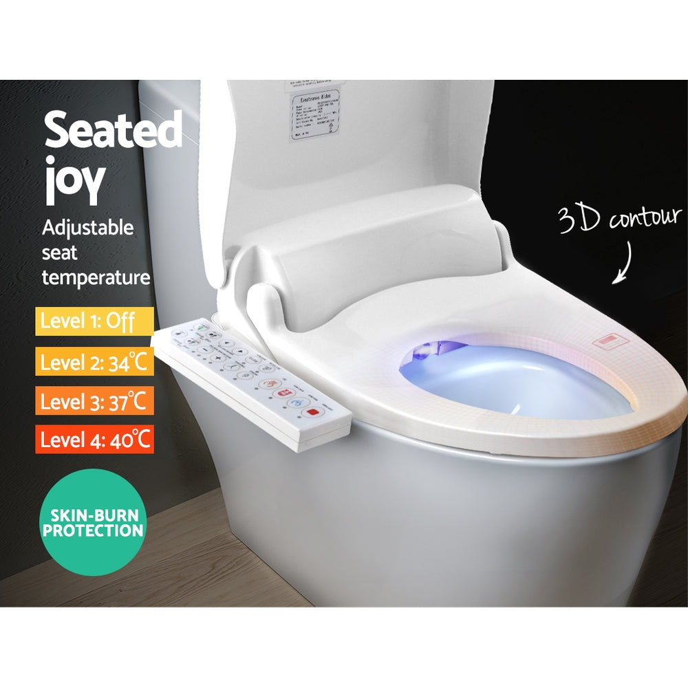 Bidet Electric Toilet Seat Cover Electronic Seats Smart Wash Night Light - image6