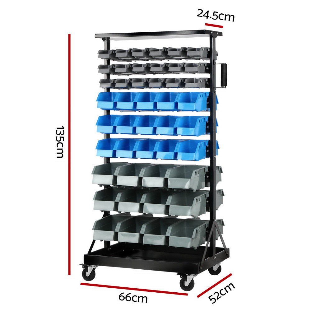 90 Bin Storage Rack Stand - image2