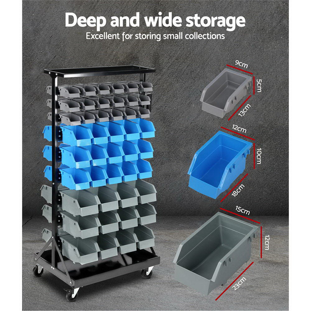 90 Bin Storage Rack Stand - image3