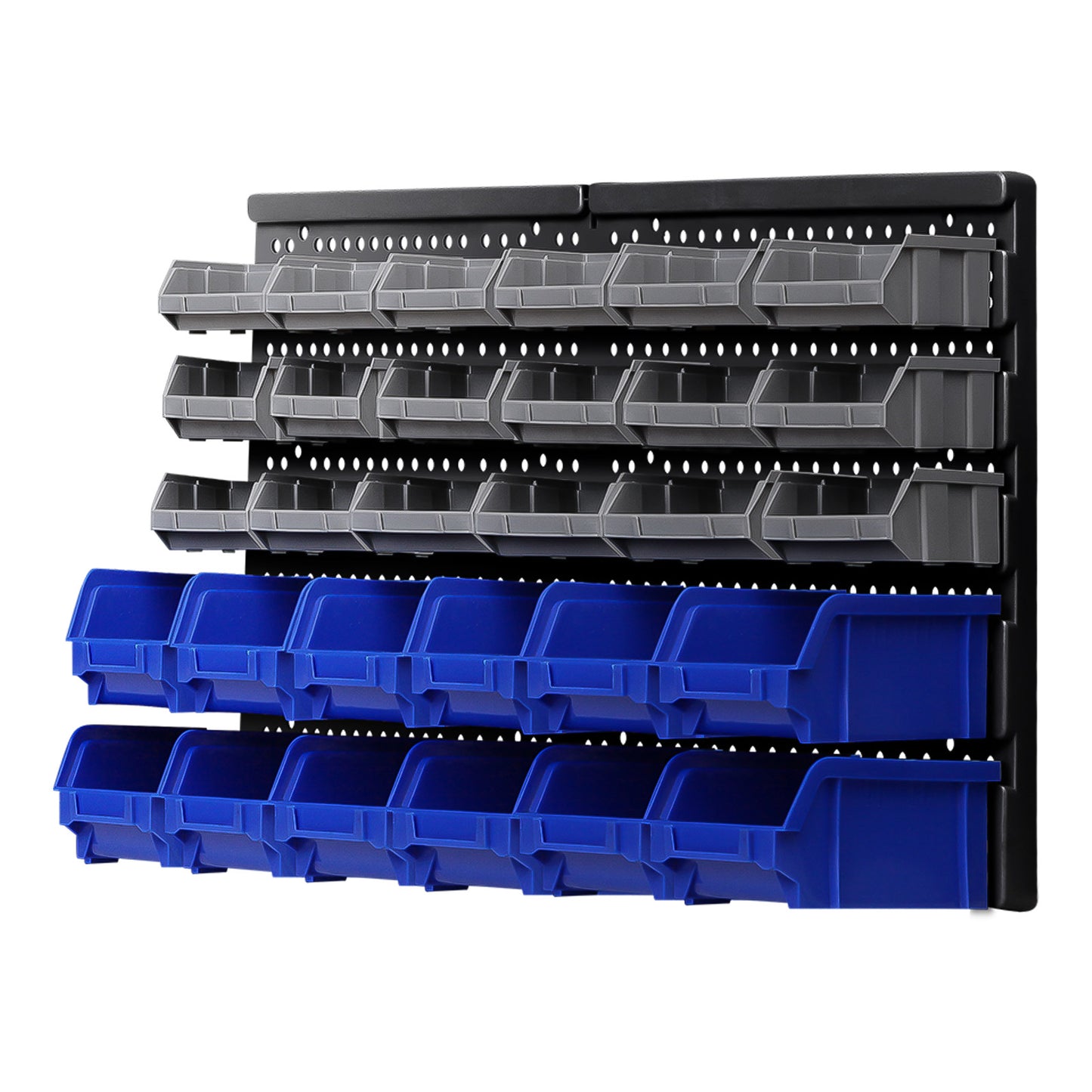 30 Bin Wall Mounted Rack Storage Organiser - image8