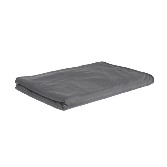 DreamZ Throw Blanket Cool Summer Soft Sofa Bed Sheet Rug Luxury Single Grey - image1