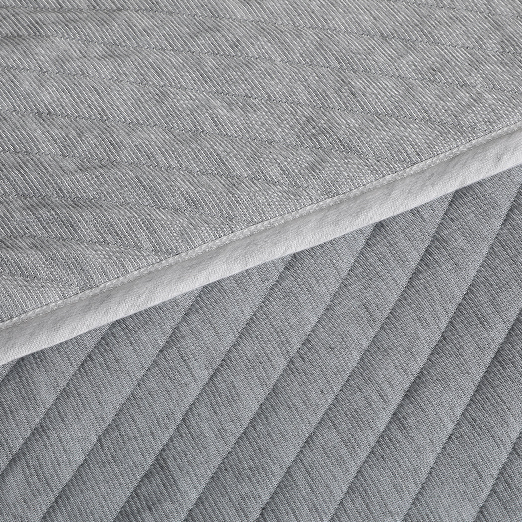 DreamZ Throw Blanket Cool Summer Soft Sofa Bedsheet Rug Luxury Reversible Single - image5