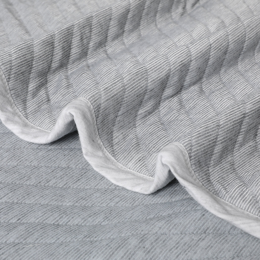 DreamZ Throw Blanket Cool Summer Soft Sofa Bedsheet Rug Luxury Reversible Single - image6