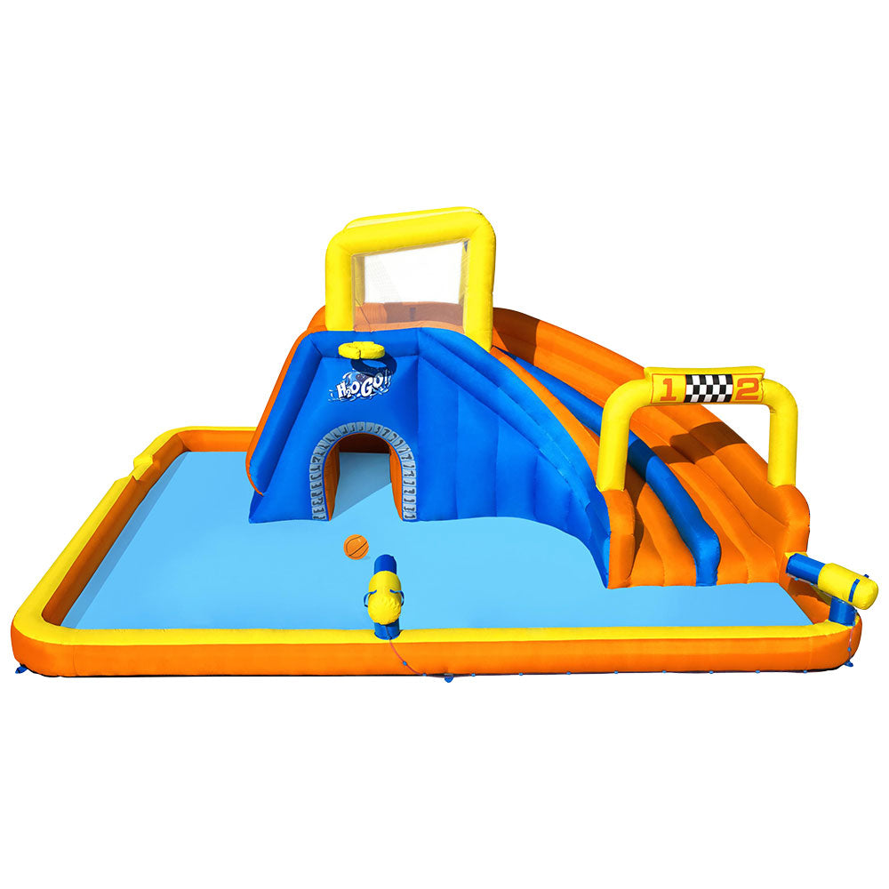 Inflatable Water Slide Jumping Castle Double Slides for Pool Playground - image3