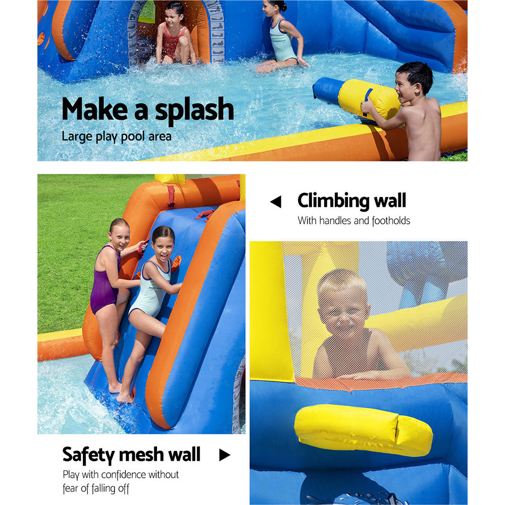 Inflatable Water Slide Jumping Castle Double Slides for Pool Playground - image7