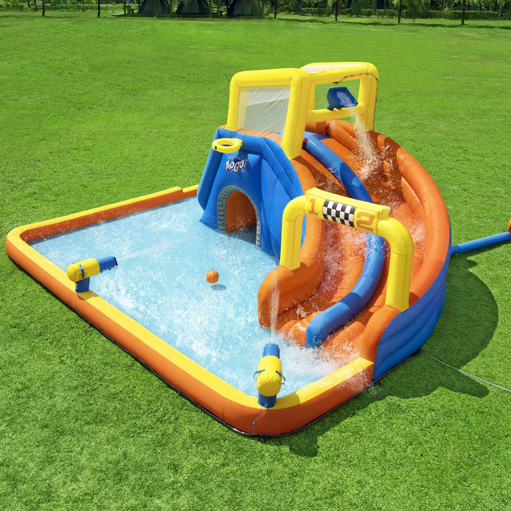 Inflatable Water Slide Jumping Castle Double Slides for Pool Playground - image8