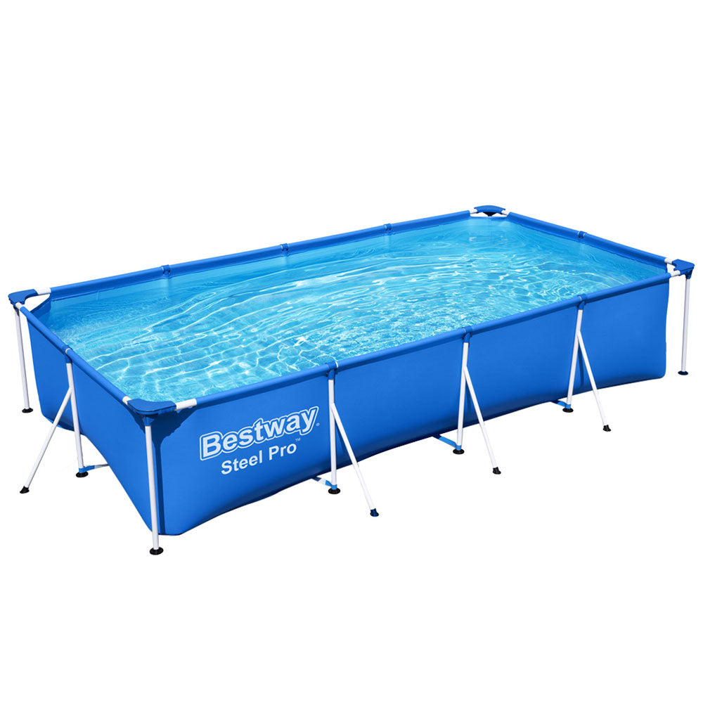 Swimming Pool Above Ground Heavy Duty Steel Pro‚Ñ¢ Frame Pools 4M - image1