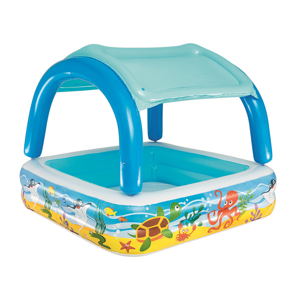 Inflatable Kids Pool Canopy Play Pool Swimming Pool Family Pools - image1