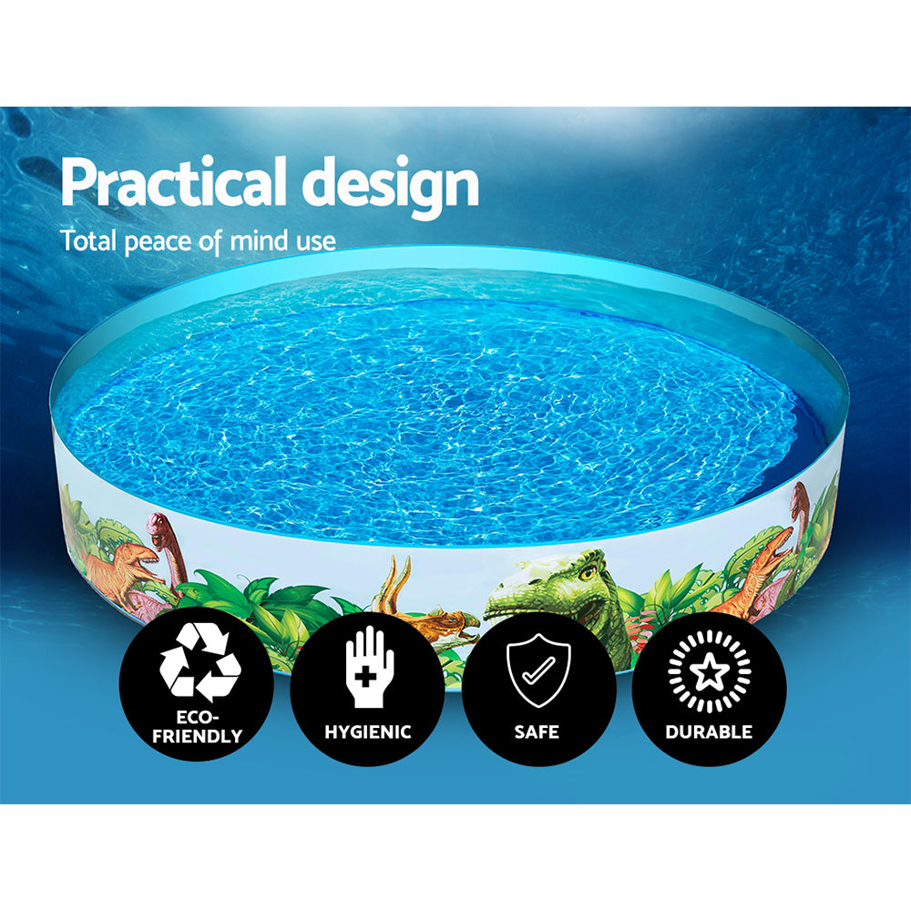 Kids Swimming Pool Above Ground Play Fun Round Fill-n-Fun Pools - image5