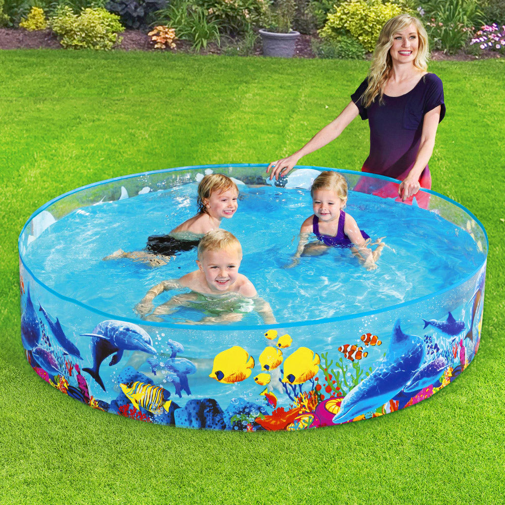 Swimming Pool Above Ground Kids Play Pools Inflatable Fun Odyssey Pool - image7